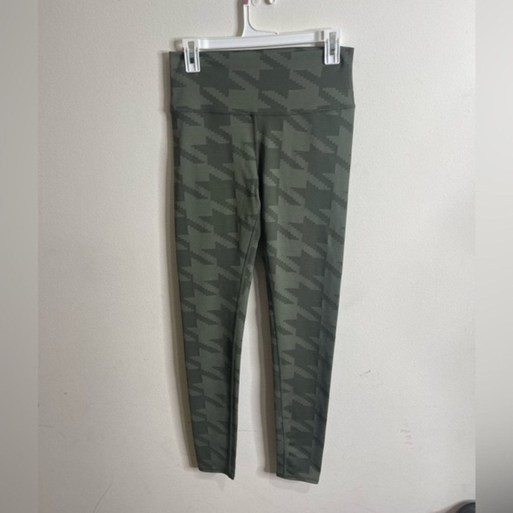 ALO Yoga HoundstoothPrint Airbrush Leggings Large